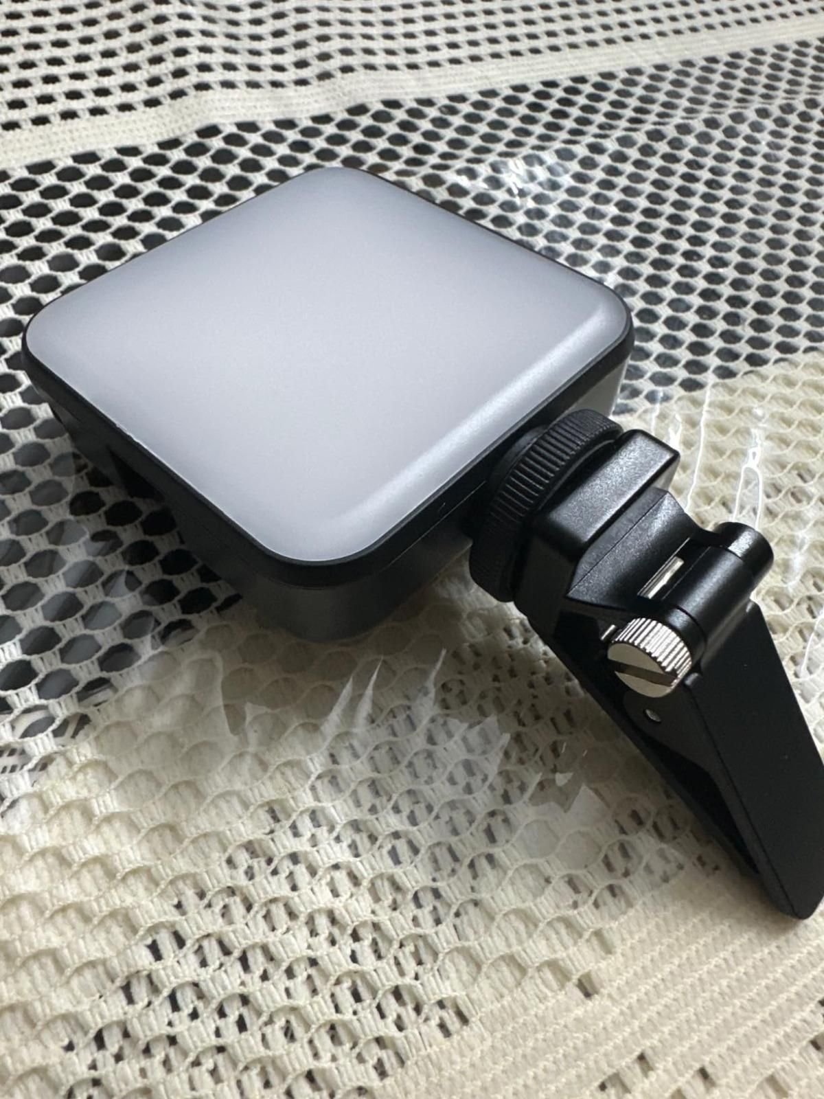 LEDGlow Premium LED Video Light with Versatile Phone Holder Clip