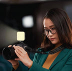 LEDGlow Premium LED Video Light with Versatile Phone Holder Clip
