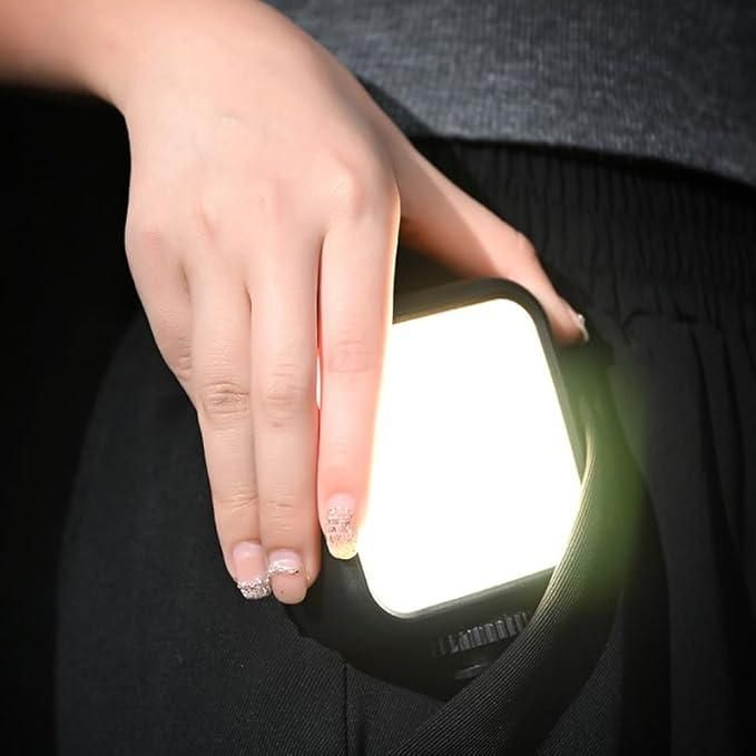LEDGlow Premium LED Video Light with Versatile Phone Holder Clip