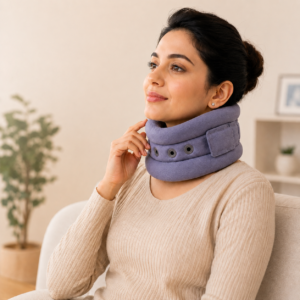 Opuln Soft Cervical Collar for Neck Support | Adjustable Orthopedic Neck Brace for Cervical Pain Relief, Stiff Neck, Spondylosis Support & Recovery | Lightweight & Breathable